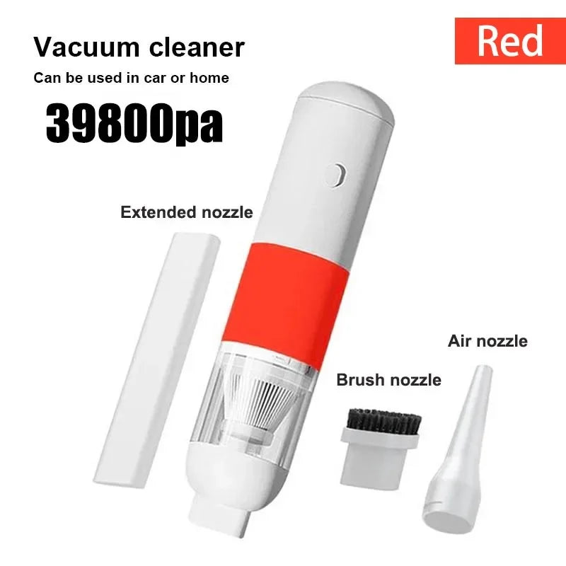 39800PA Cordless Car Vacuum Cleaner - Powerful 3-in-1 Portable and Rechargeable