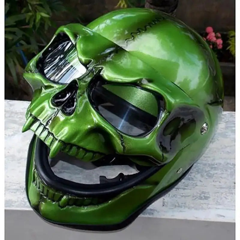 Couverture de Casque Moto Tête de Mort - Masque Squelette Halloween