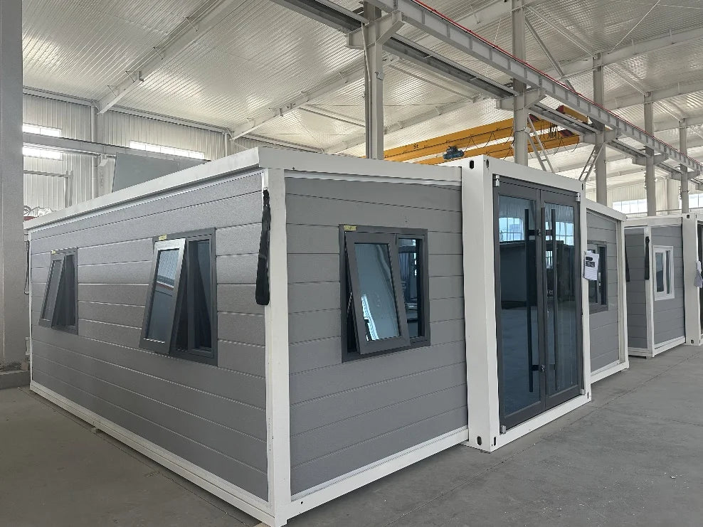 Maison Conteneur Modulaire Acier - Abri Préfabriqué Mobile Assemblage Rapide