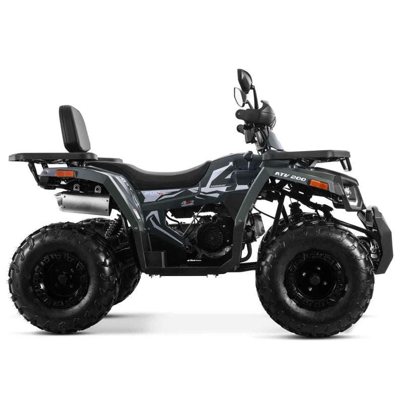 Raptor 200cc 2025 — Quad ATV Tout-Terrain Adulte | 65 km/h | Démarrage Électrique