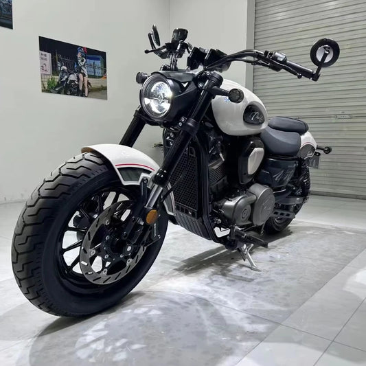 Moto Rétro 400cc Bicylindre - Street Bike Vintage d'Occasion