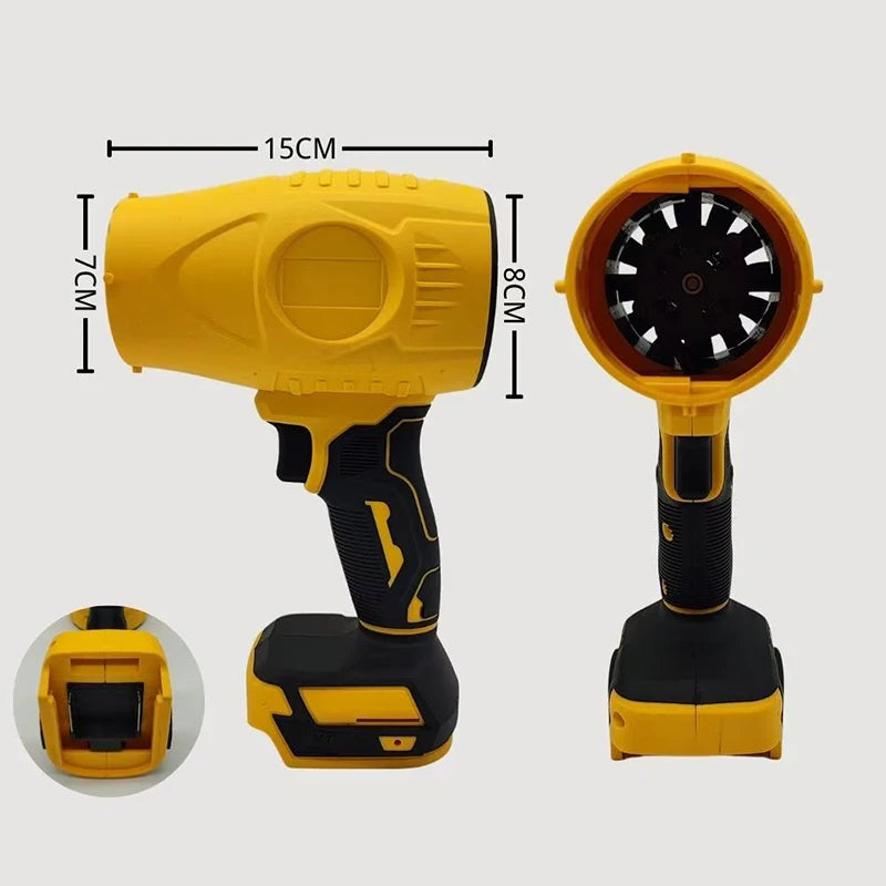 Ventilateur Turbo Portable 1 KW - Souffleur Puissant 21 V pour Voiture et Nettoyage