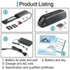 Batterie Vélo Électrique Hailong 48V 20Ah - Cellules 21700 BMS 45A pour Moteur 1000W-1500W