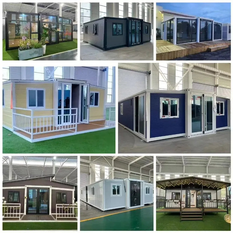 Maison Conteneur Modulaire Acier - Abri Préfabriqué Mobile Assemblage Rapide