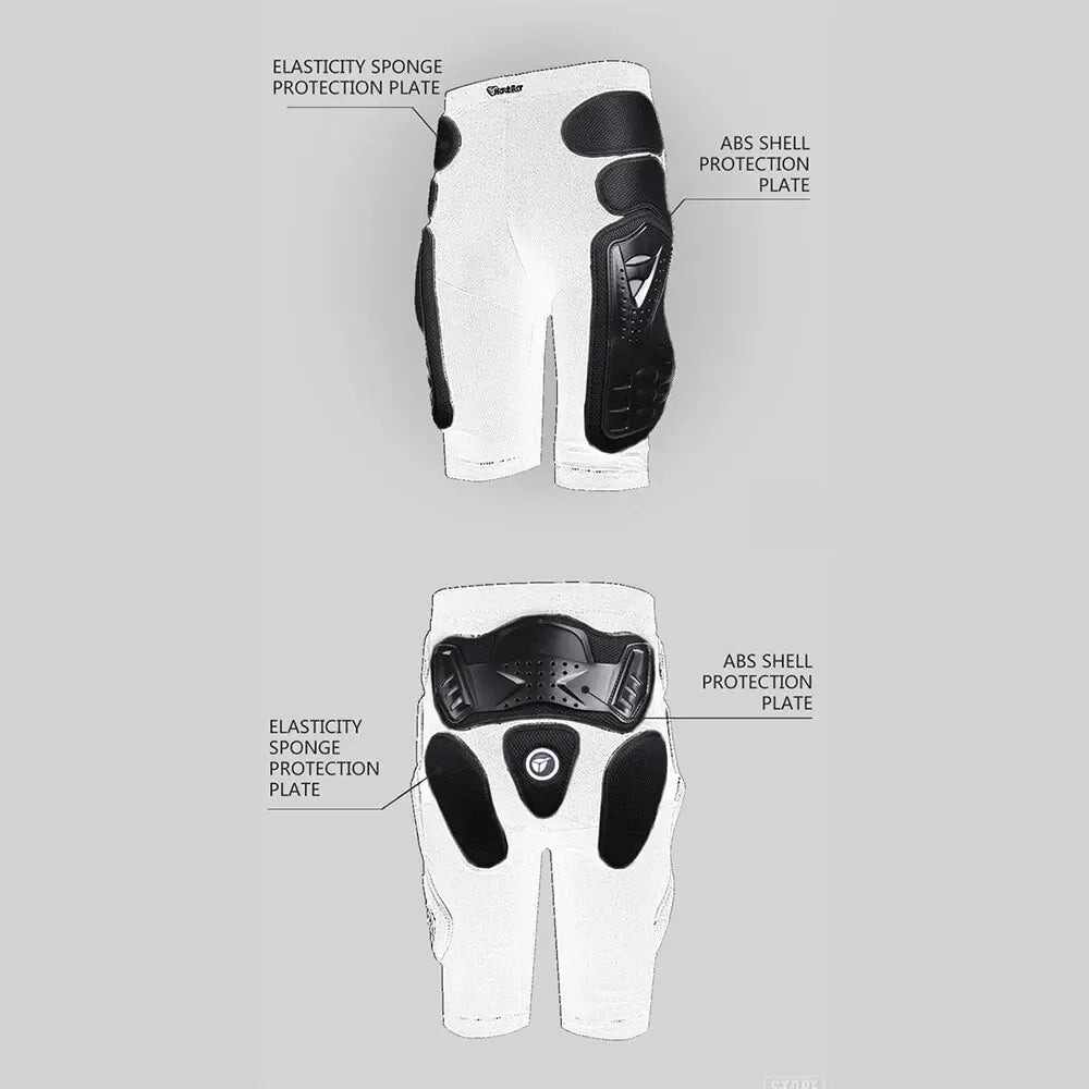 Veste de Motocross avec Armure Corporelle - Protection Anti-Chute pour Moto et Vélo