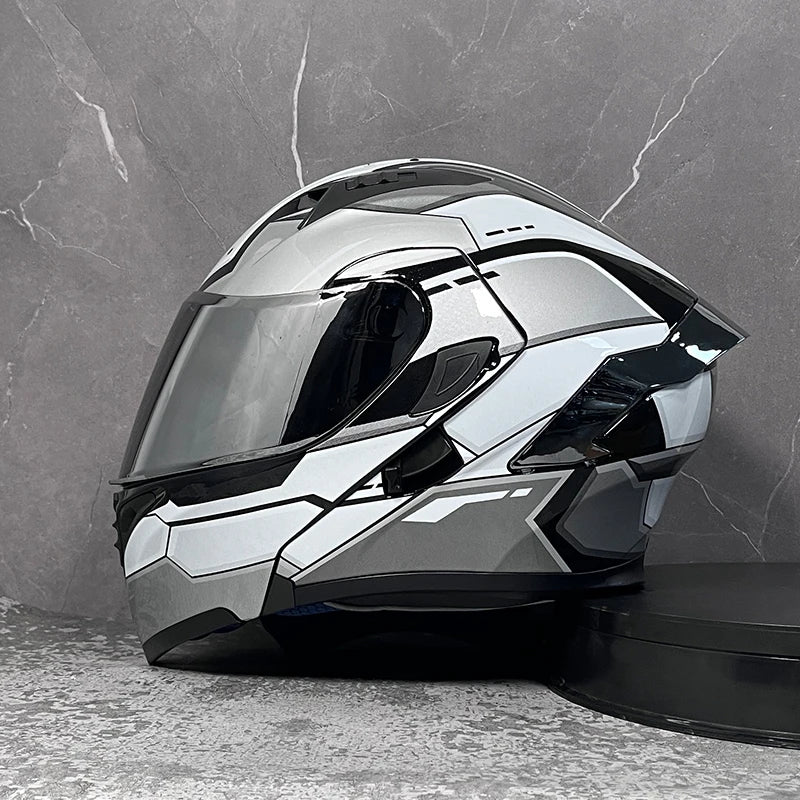 Casque Moto Modulable Double Visière
