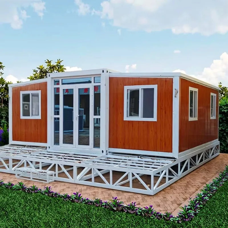 Maison Conteneur Modulaire Acier - Abri Préfabriqué Mobile Assemblage Rapide