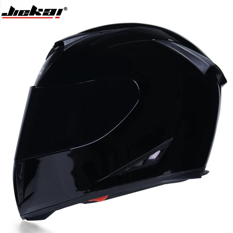 Casque de Moto Intégral avec Tresses Décoratives