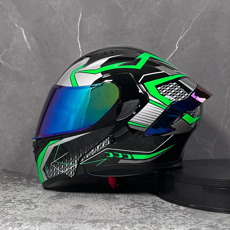 Casque Moto Modulable Double Visière