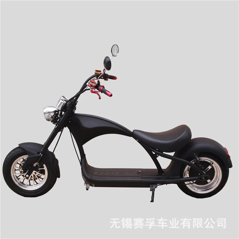 Scooter Électrique Citycoco ZJW 1500W 60V - Pneus Larges EEC COC