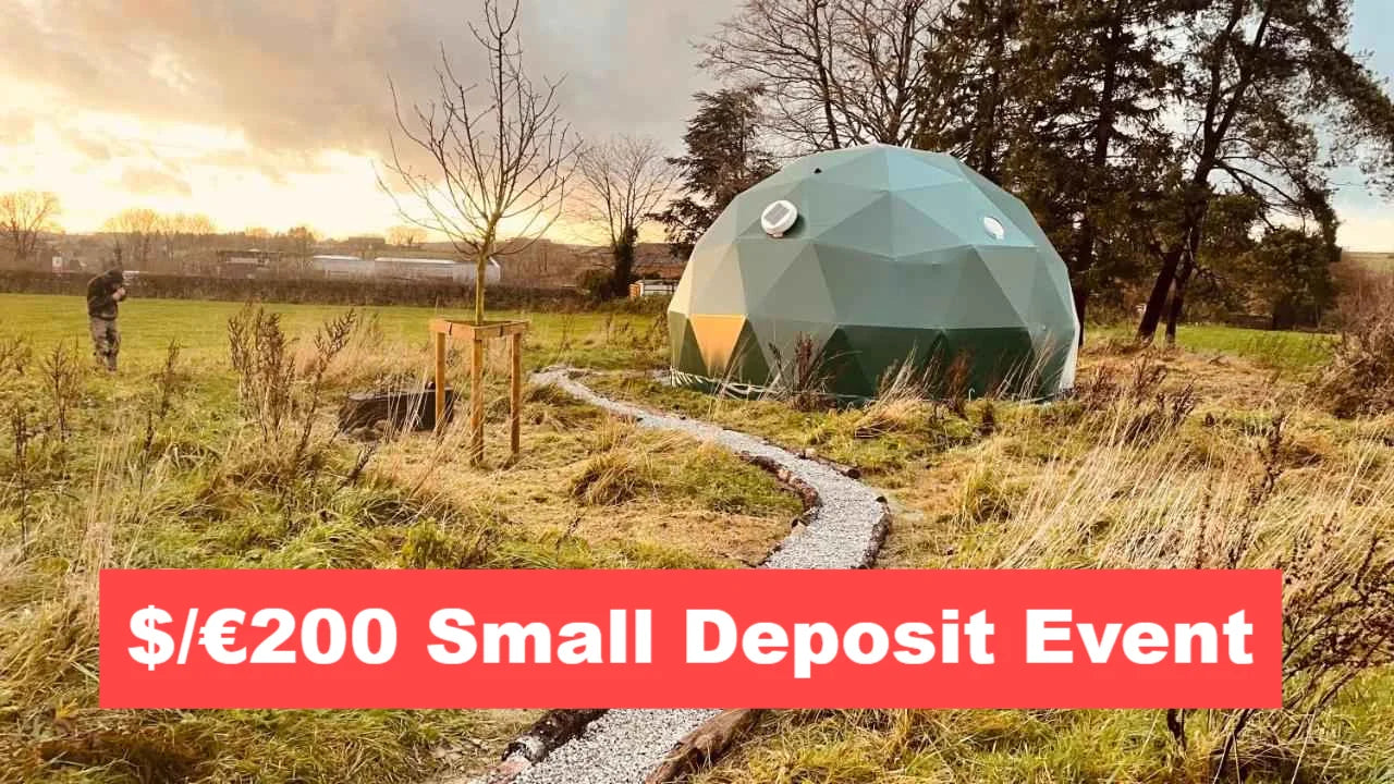 Dôme Géodésique Transparent 7M - Hébergement de Luxe pour Glamping