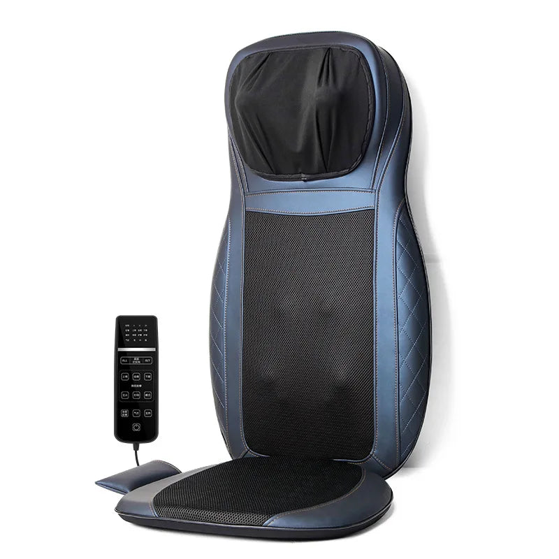 Coussin de Massage Électrique 3D Chauffant - Shiatsu Corps Complet pour Voiture et Maison