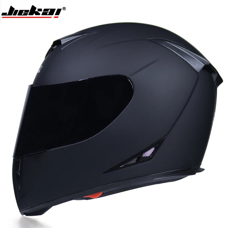 Casque de Moto Intégral avec Tresses Décoratives