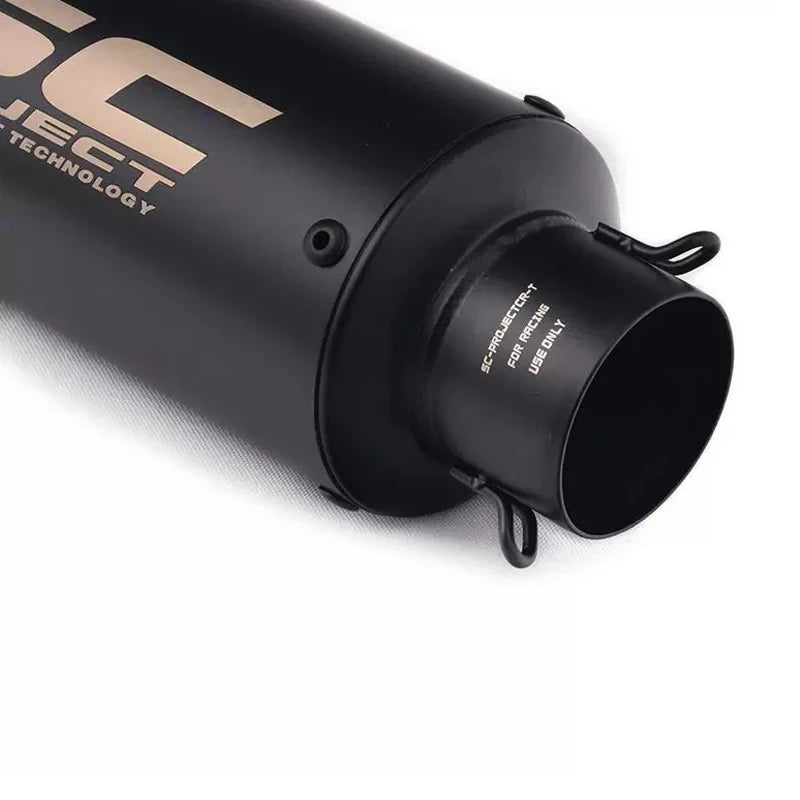 Silencieux universel 51/60mm pour moto de course Yamaha/Honda GP