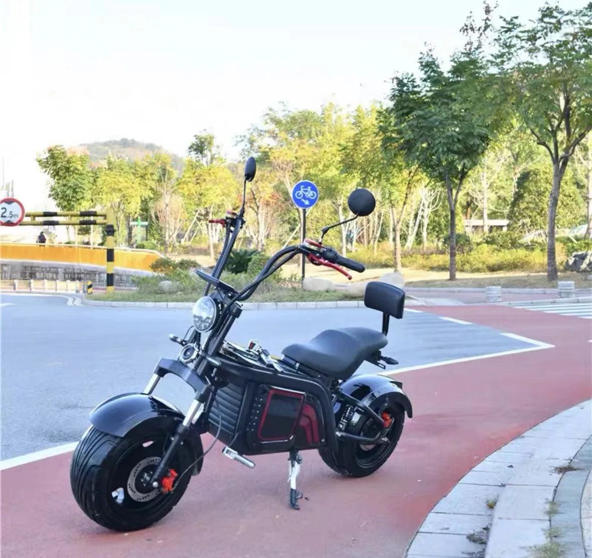 Scooter Électrique 10000W - Cadre en Alliage d'Aluminium