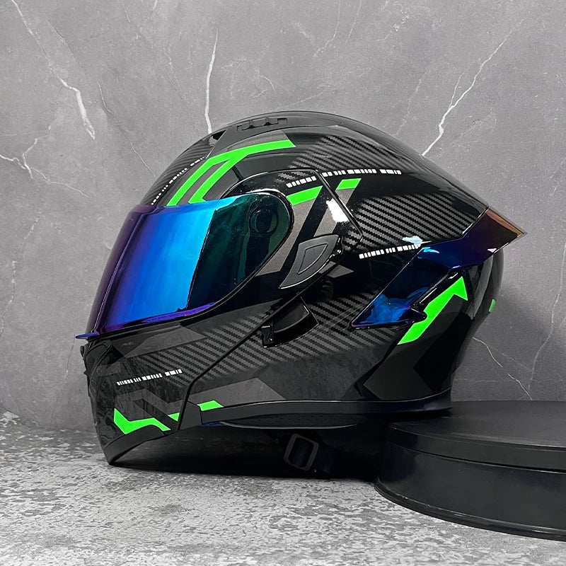 Casque Moto Modulable Double Visière