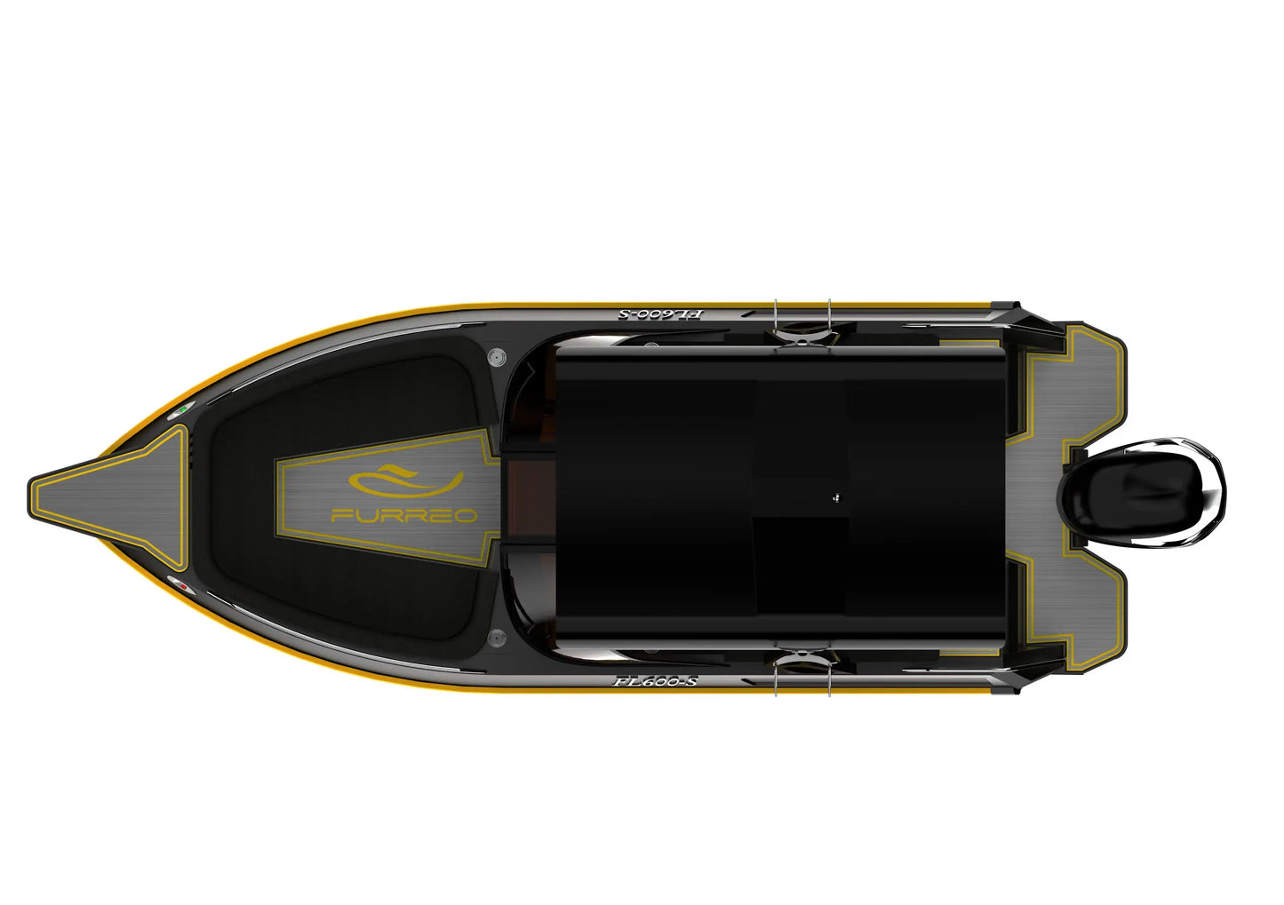 Yacht de Luxe FURREO FL600C 6m - Bateau à Moteur en Aluminium Haute Performance