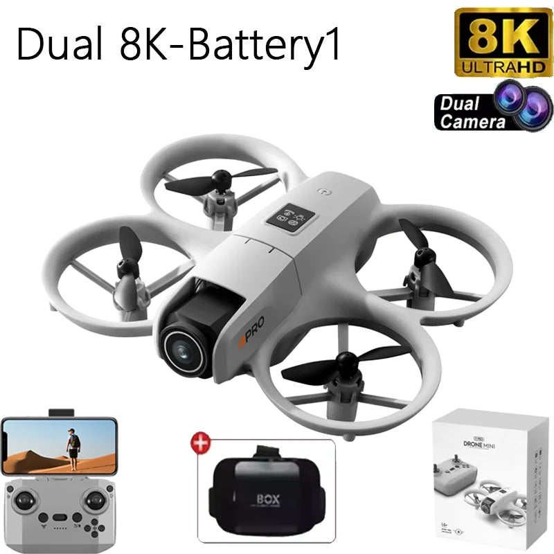 Mini Drone i1PRO 8K HD - Drone Professionnel WiFi 5G FPV avec Caméra et Évitement d'Obstacles