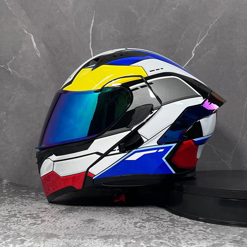 Casque Moto Modulable Double Visière