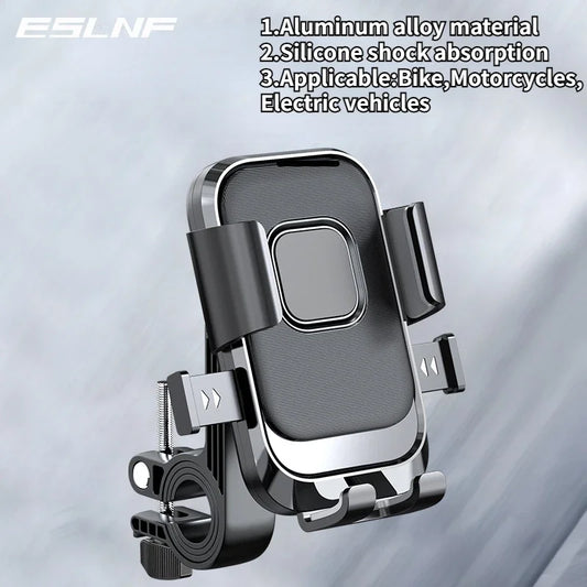 Support de Téléphone Universel en Alliage d'Aluminium pour Moto - Antichoc et Antichute
