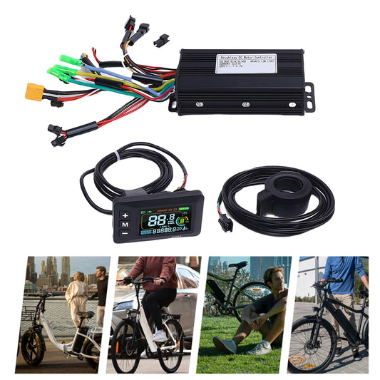 Kit Contrôleur Trottinette Électrique 26A - Conversion 36V 48V 500W 750W Étanche