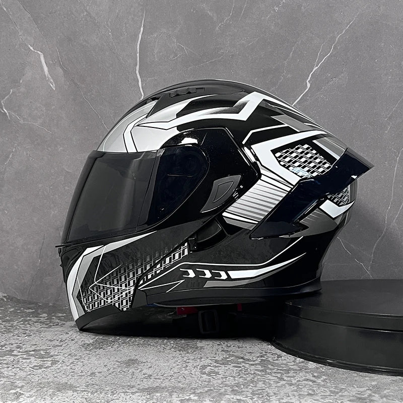 Casque Moto Modulable Double Visière