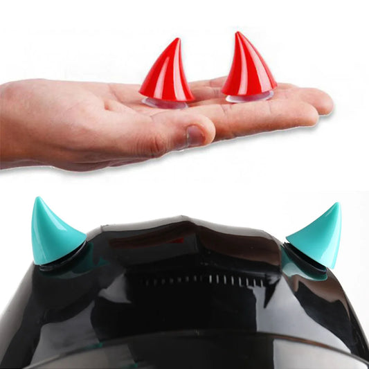 Cornes Décoratives pour Casque Moto - 2 Pièces Accessoire Universel