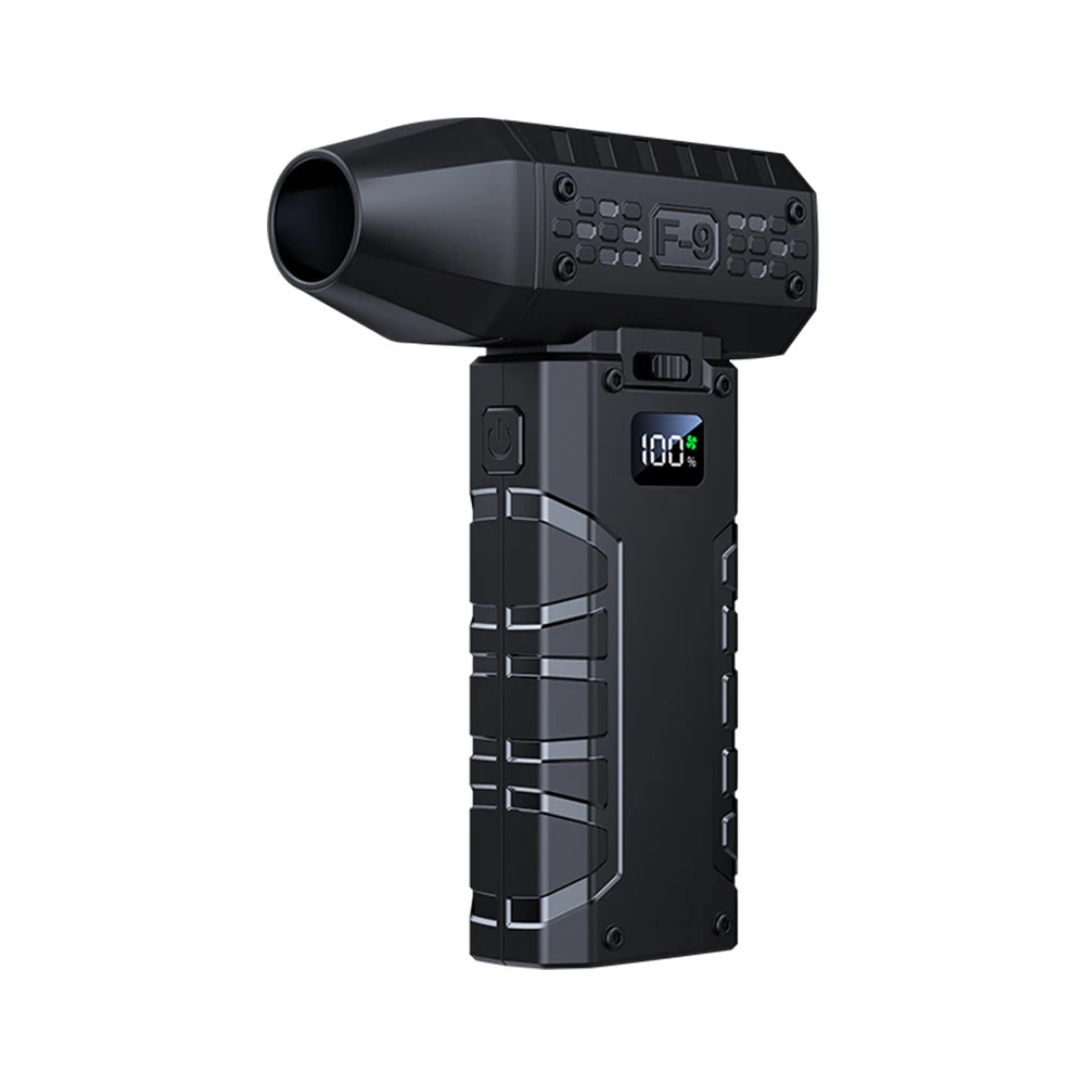 Souffleur d'Air Sans Fil 130000 RPM - Portable et Puissant avec Batterie LED