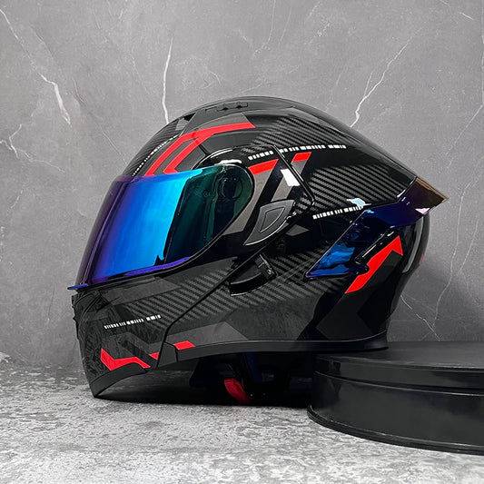Casque Moto Modulable Double Visière