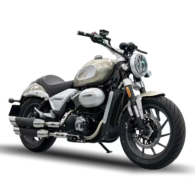 Moto Chopper 250CC Racing - Moteur V Bicylindre Refroidi par Air