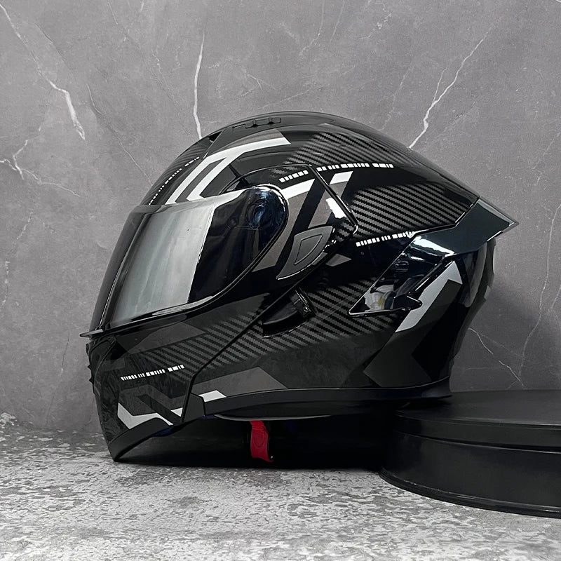 Casque Moto Modulable Double Visière