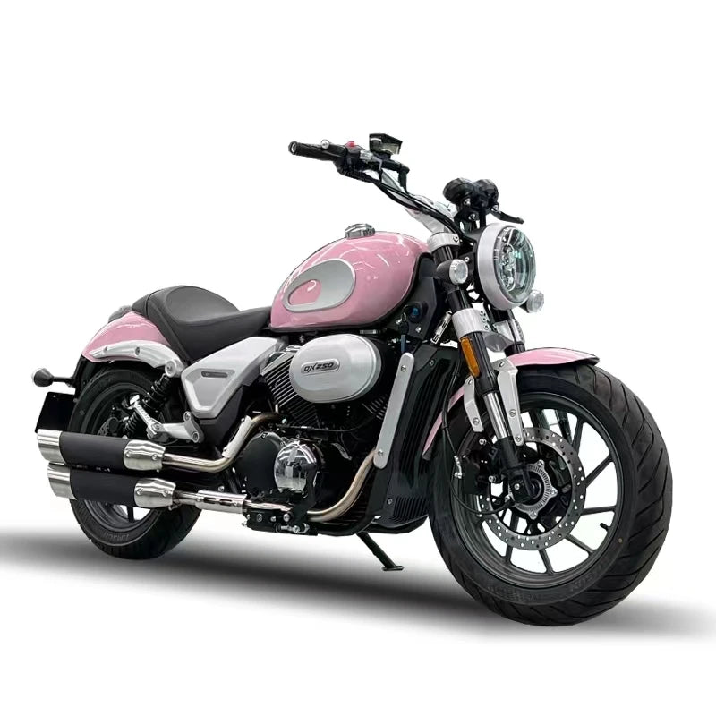 Moto Chopper 250CC Racing - Moteur V Bicylindre Refroidi par Air