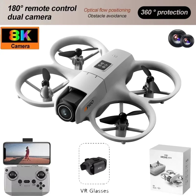 Mini Drone i1PRO 8K HD - Drone Professionnel WiFi 5G FPV avec Caméra et Évitement d'Obstacles