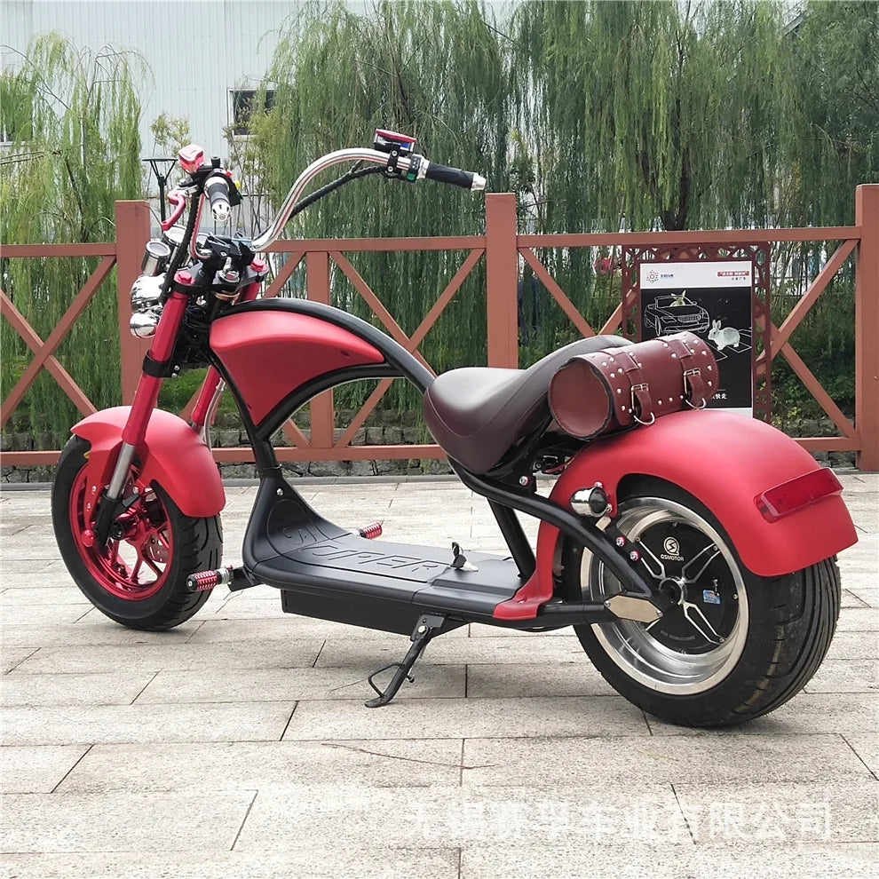 Scooter Électrique Citycoco ZJW 1500W 60V - Pneus Larges EEC COC