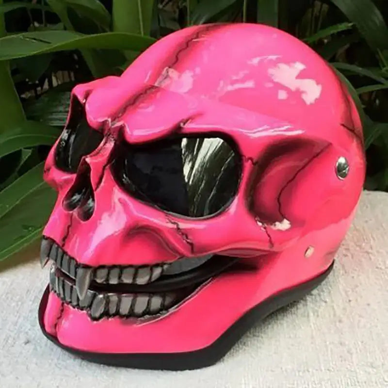 Couverture de Casque Moto Tête de Mort - Masque Squelette Halloween
