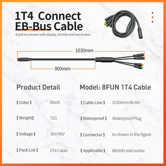 Connecteur pour Vélo Électrique