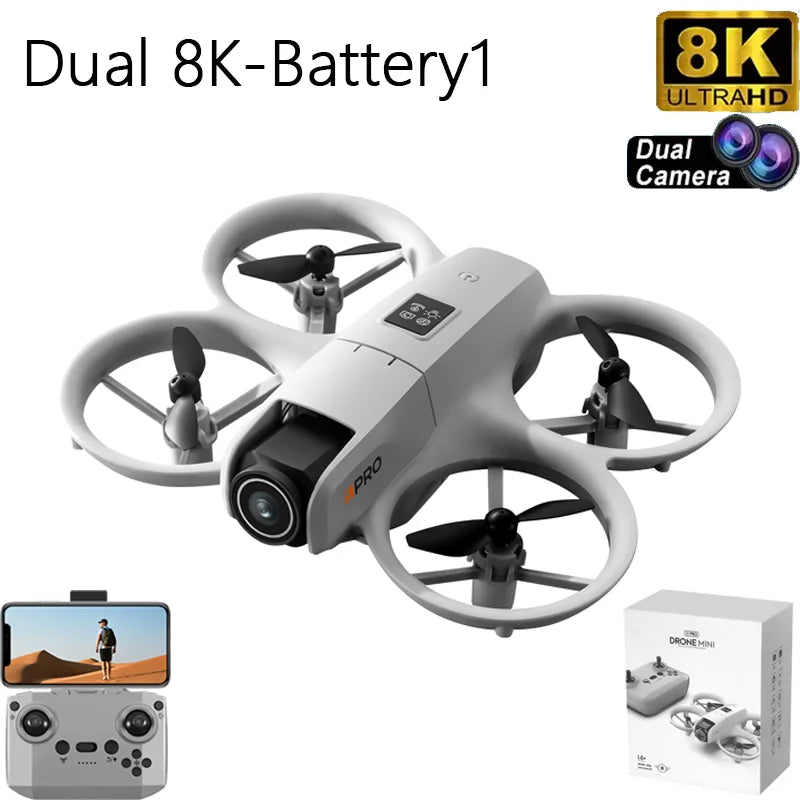 Mini Drone i1PRO 8K HD - Drone Professionnel WiFi 5G FPV avec Caméra et Évitement d'Obstacles