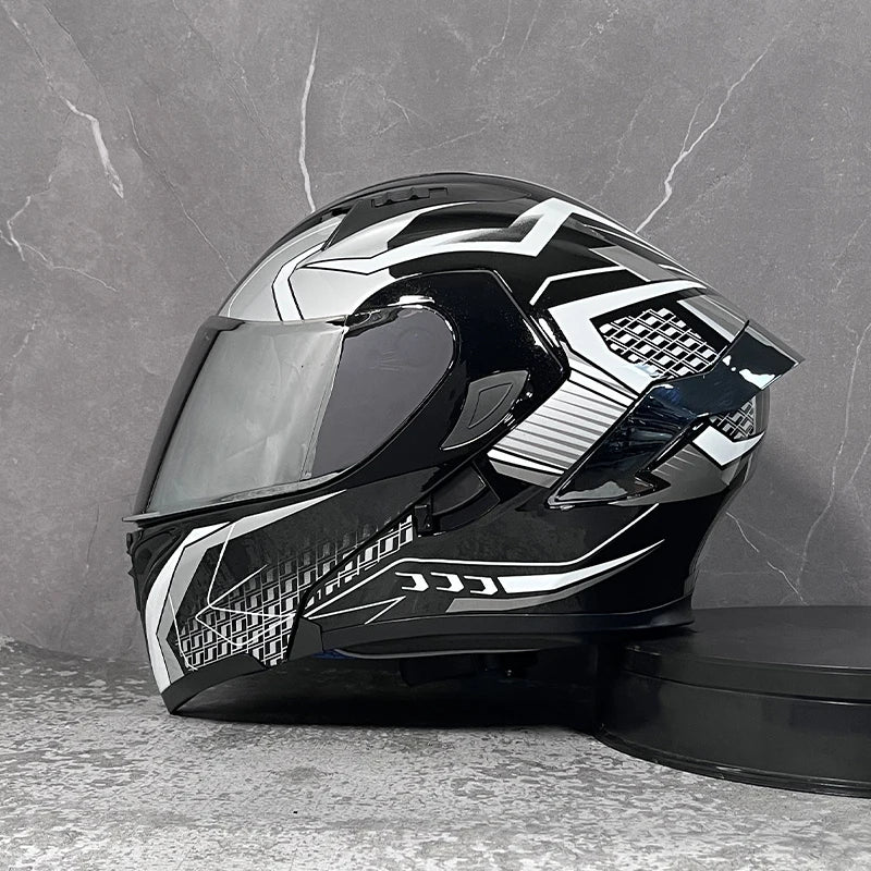 Casque Moto Modulable Double Visière