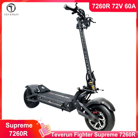 Teverun Fighter Supreme 7260R – Trottinette Électrique 72V 60Ah