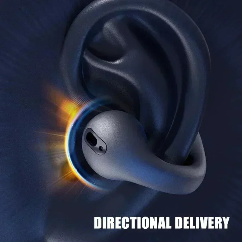 Écouteurs à Conduction Osseuse T75 - Bluetooth 5.3 Sans Fil Étanches