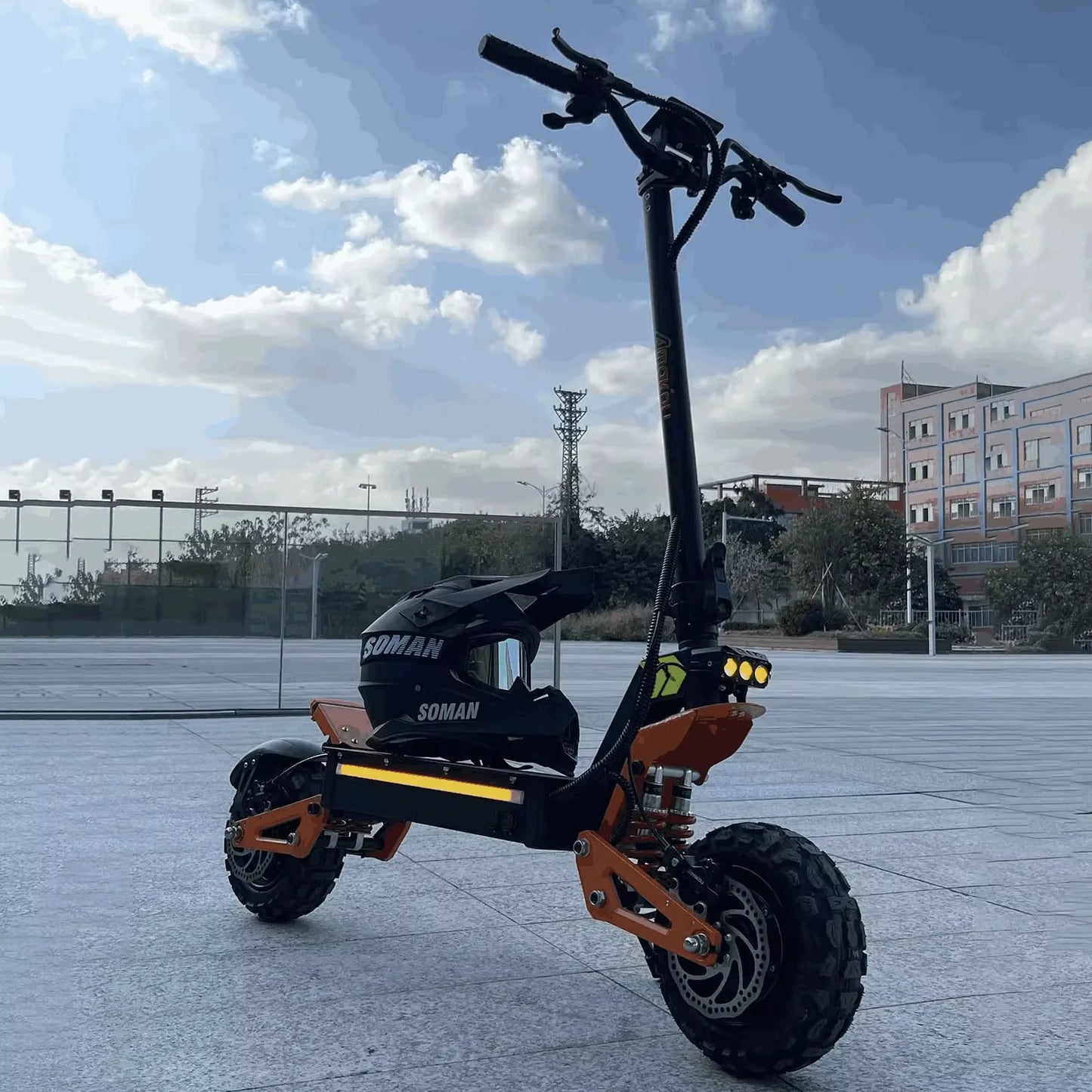 X5 Pro 2026 — Trottinette Électrique Double Moteur 6000W | 85 km/h | Tout-Terrain