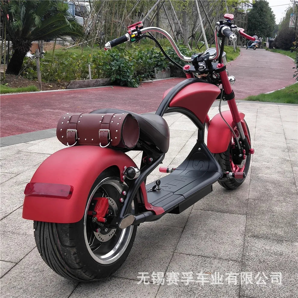 Scooter Électrique Citycoco ZJW 1500W 60V - Pneus Larges EEC COC