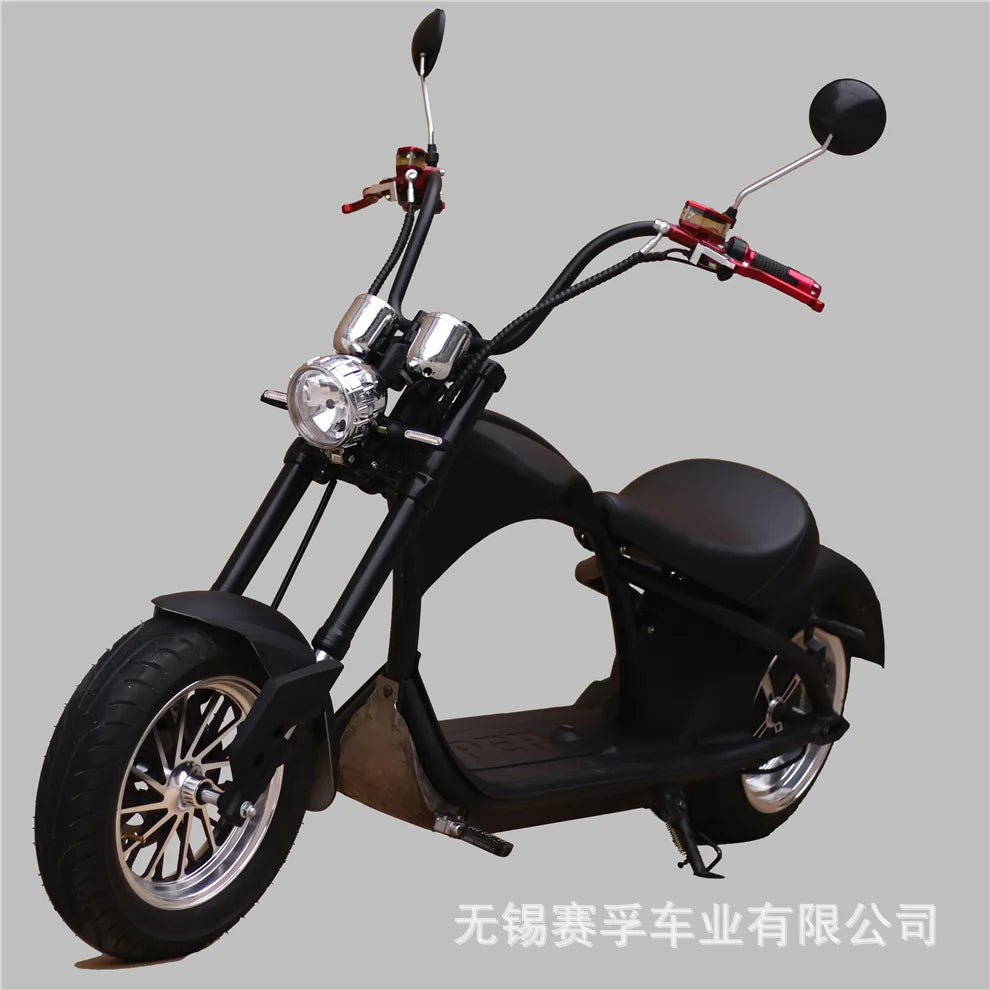 Scooter Électrique Citycoco ZJW 1500W 60V - Pneus Larges EEC COC