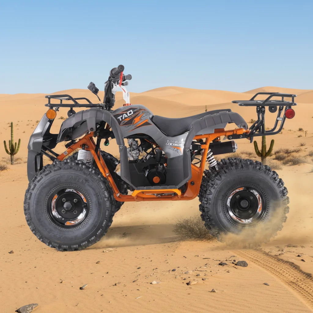 Tao Motor F125 110cc 2025 — Quad ATV Tout-Terrain | 60 km/h | Démarrage Électrique | EPA CE
